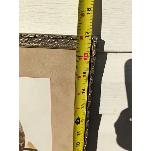 Vtg 70s Parrot Picture Handmade From Butterfly Wings African Art Framed W/Glass - Picture 10 of 10